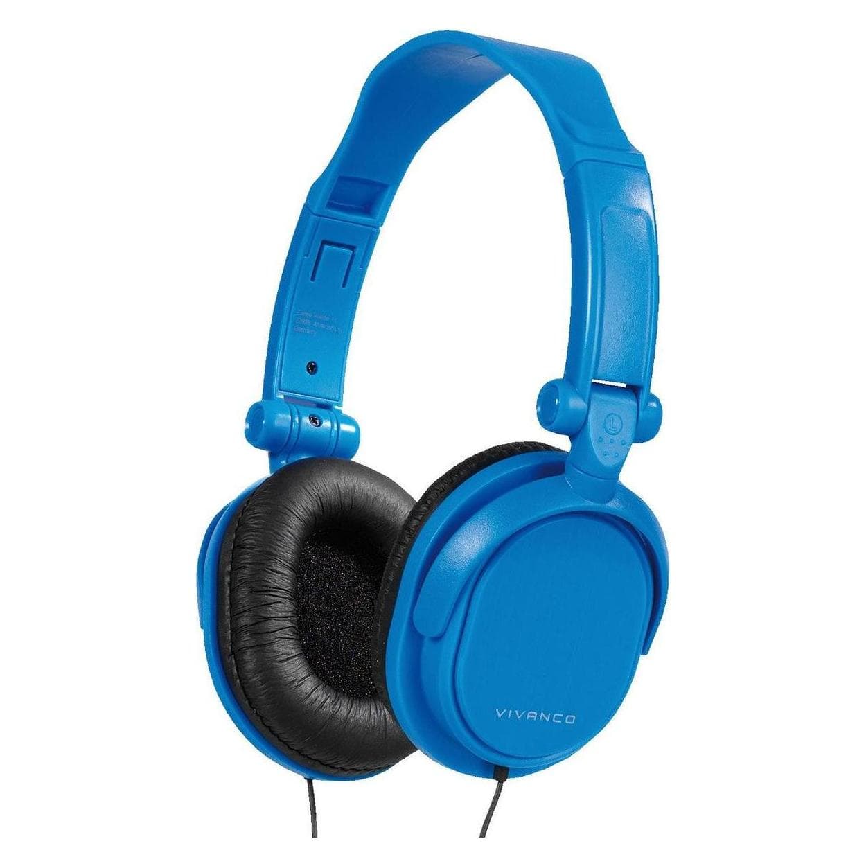 Vivanco DJ Hoofdtelefoons (Bedraad), Koptelefoon, Blauw