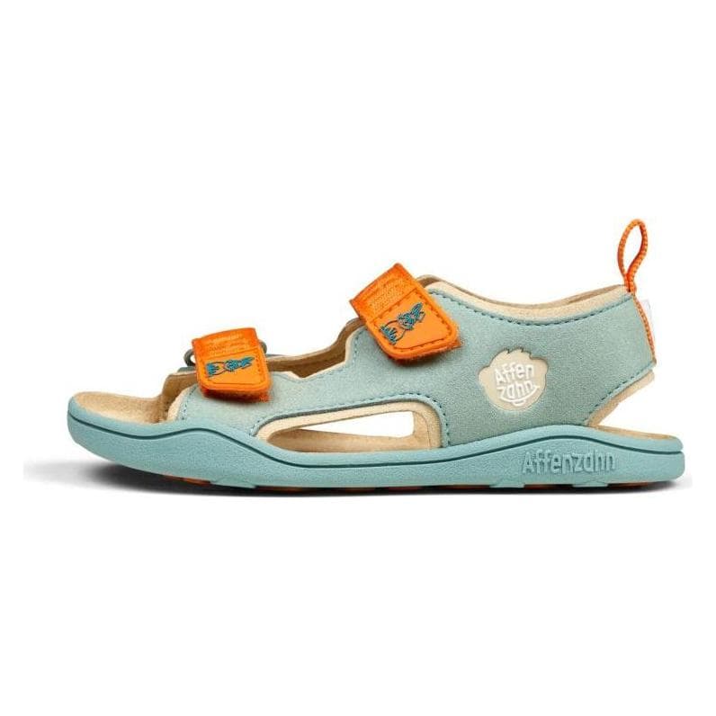 Affenzahn, Meisjes, Sandalen, luchtig konijntje, Turkoois, Blauw, Oranje, (29)