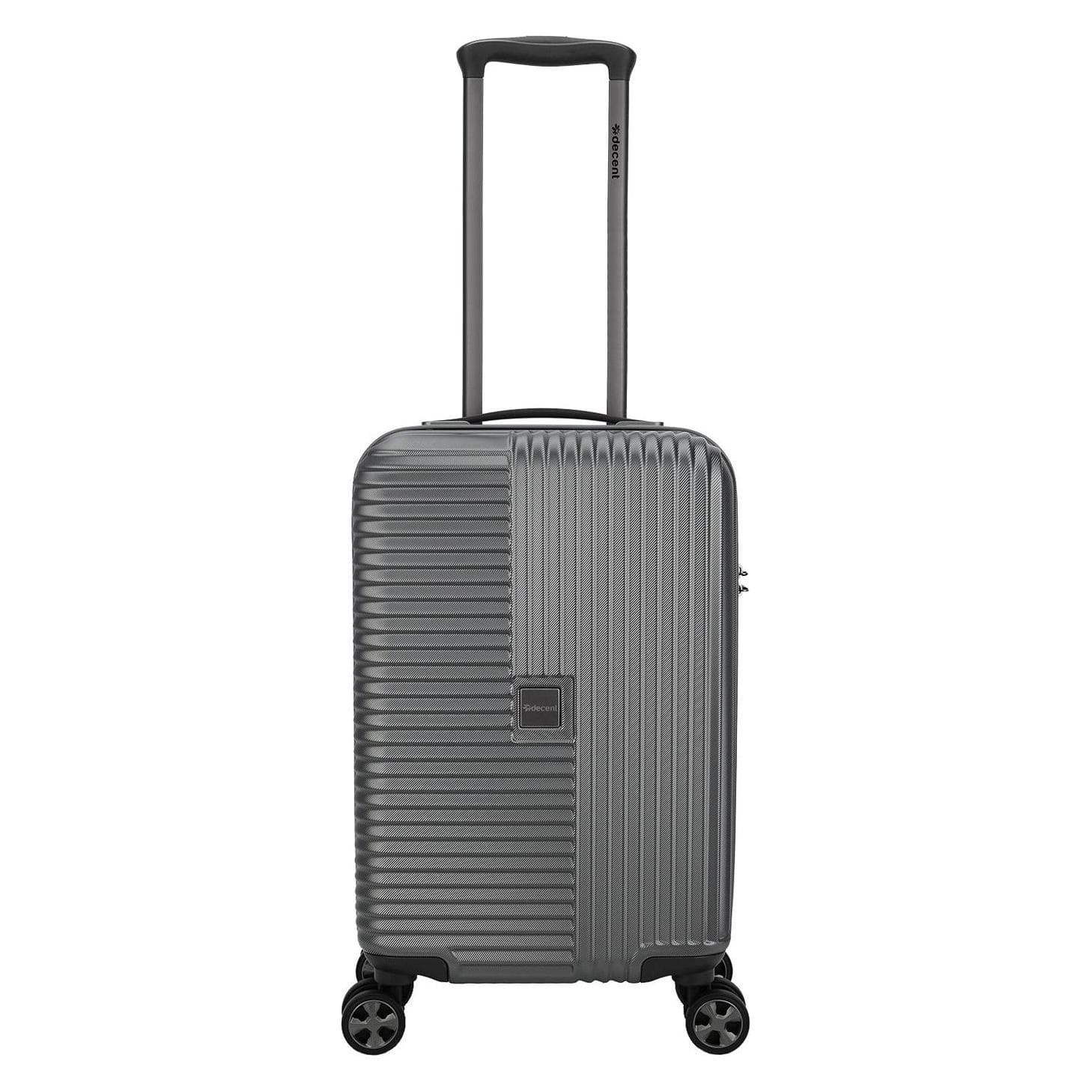 Decent-Verlag Anständiger Tourister -Handtasche Spinner 55 cm Grau, Koffer, Grijs