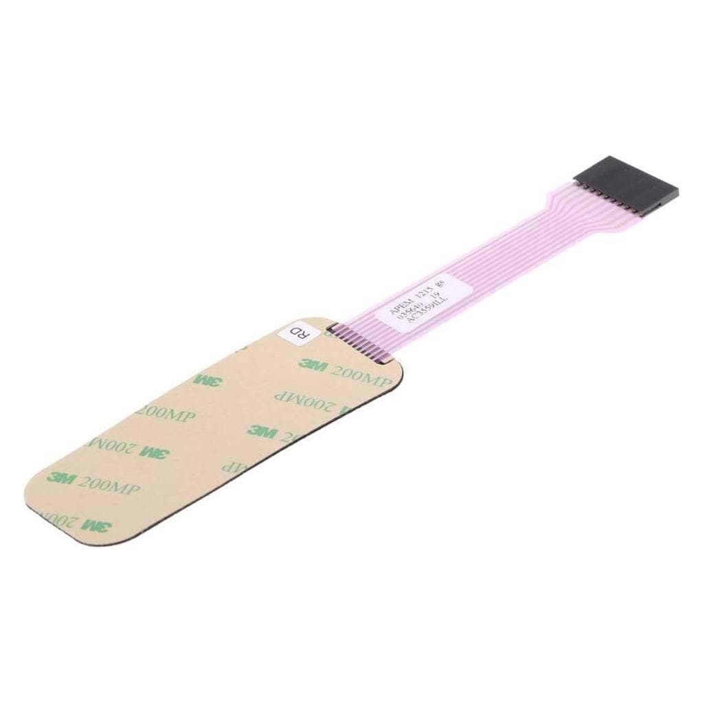 APEM Led-Membraantoetsenbord 4 Toetsen, Knoppen + Schakelaars, Zilver