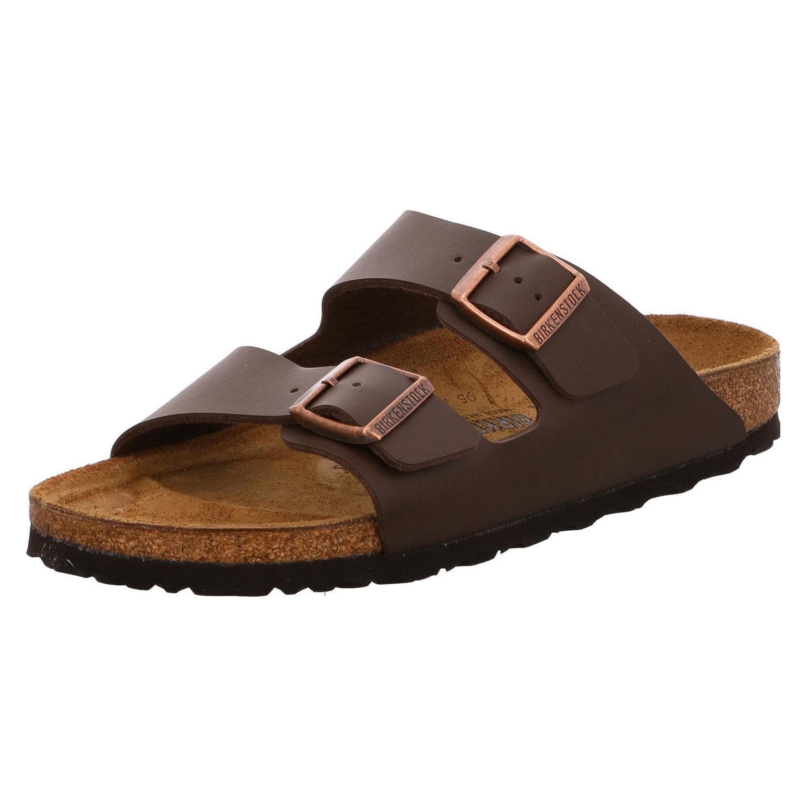 Birkenstock, Unisex, Sandals, Arizona Birko-Flor Narrow, Brown, (46)