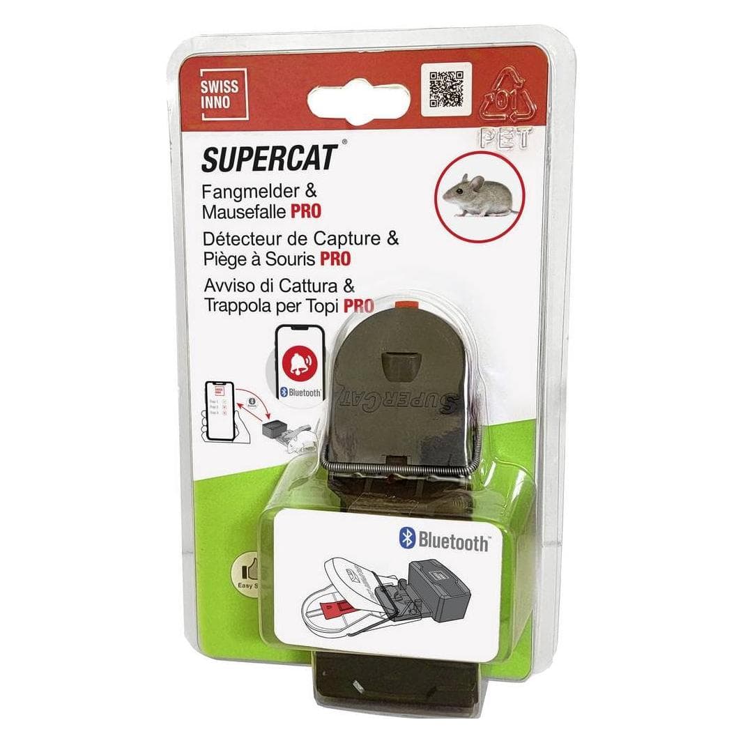 Swissinno, Dierenval, Mausefalle ProSuperCat inkl. Fangmelder Connect