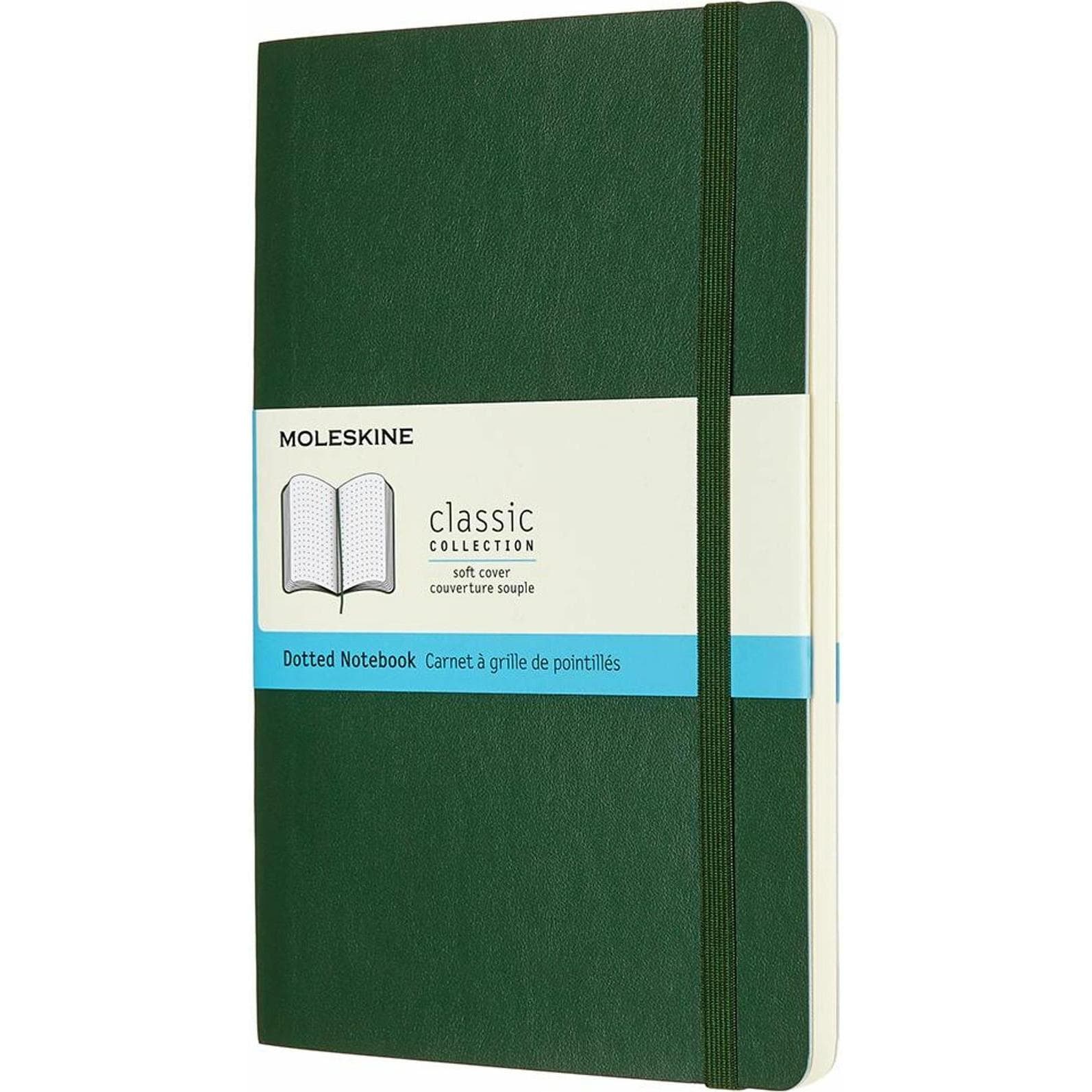 Moleskine, Notitieboekje + schrijfblok, Notebook Klassieker (A5, Gestippeld, Softcover)