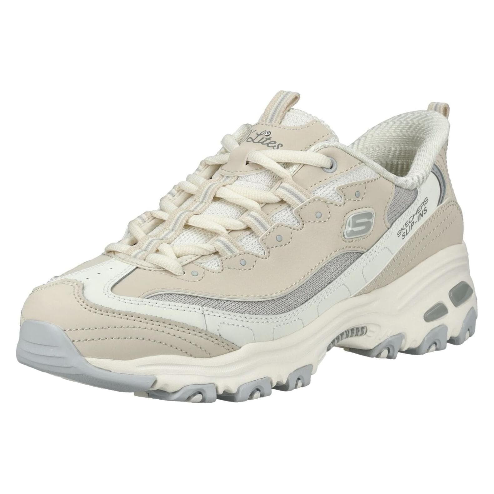 Skechers, Vrouwen, Sneakers, Sneaker, Beige, (37)