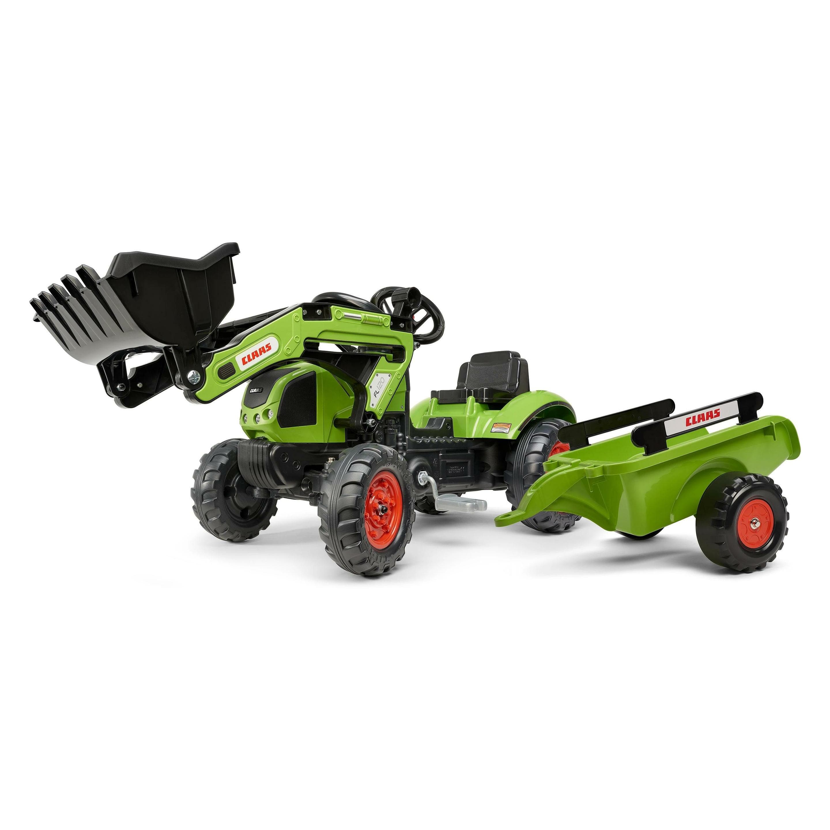 Falk Toys Kindertractor M met aanhanger