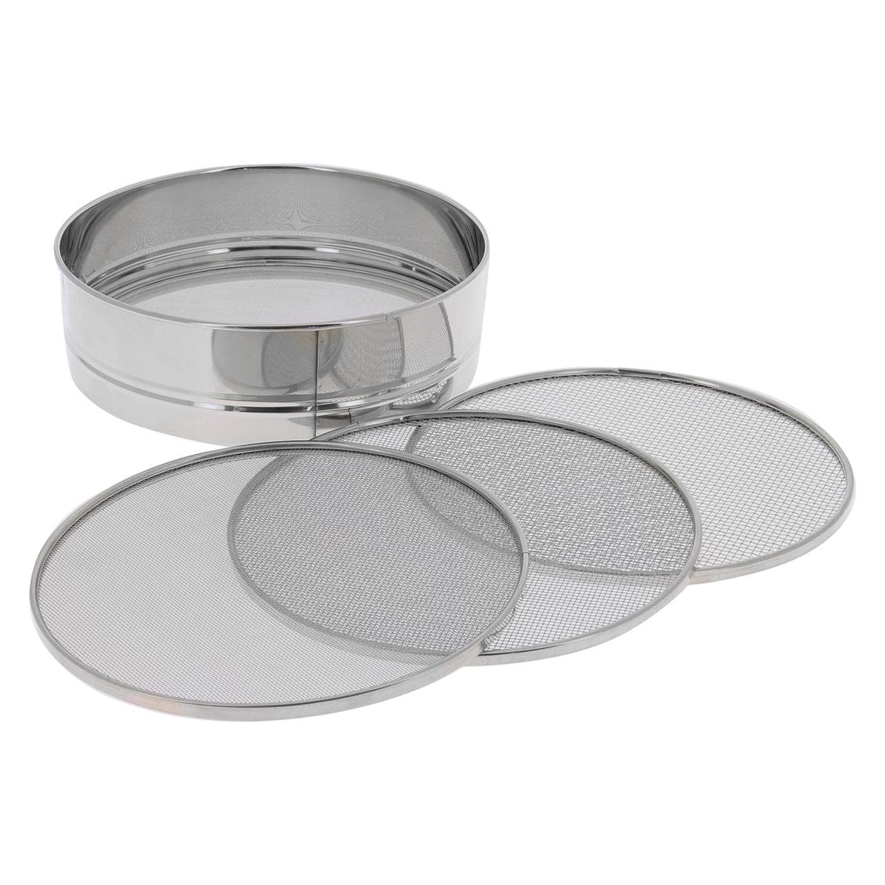 de Buyer Flour sifter, Sieves, Silver