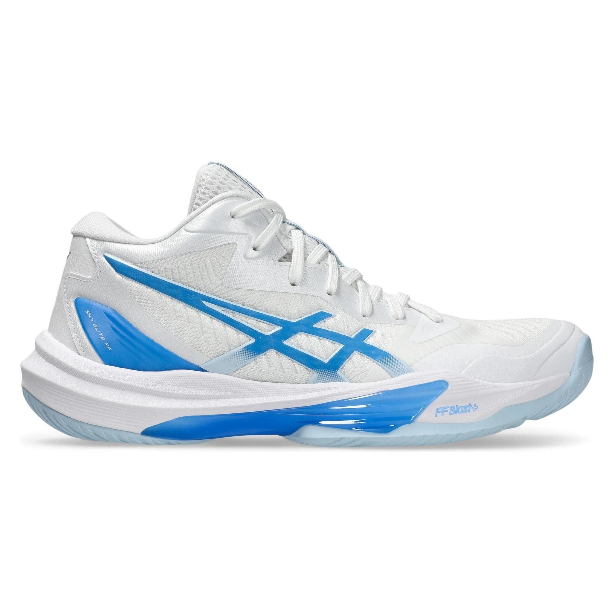 ASICS, Vrouwen, Indoor schoenen, Sky Elite Volleyballschuhe (41.5), Wit, Blauw