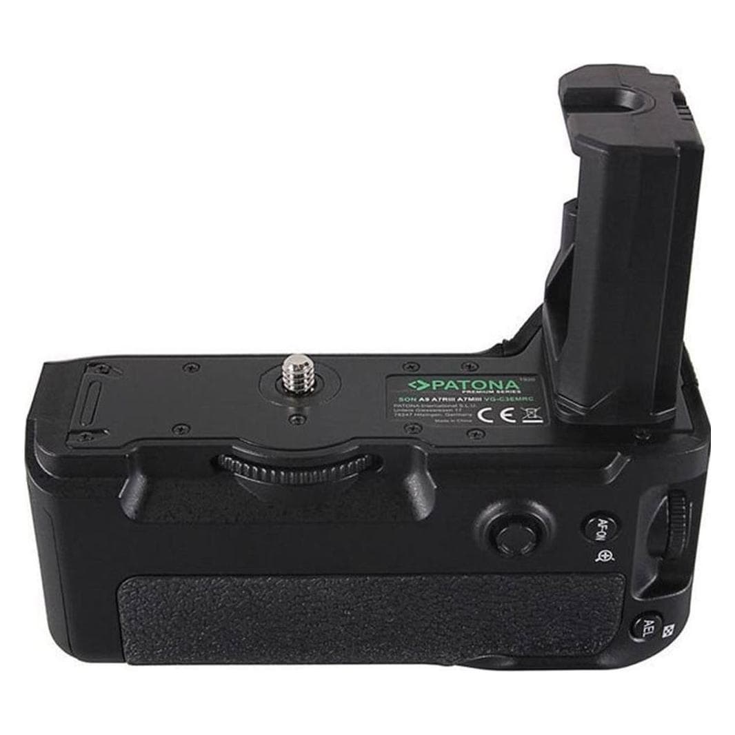 Patona Batterijgreep voor Sony A9/ A7R III (Batterijgreep), Batterijgreep, Zwart