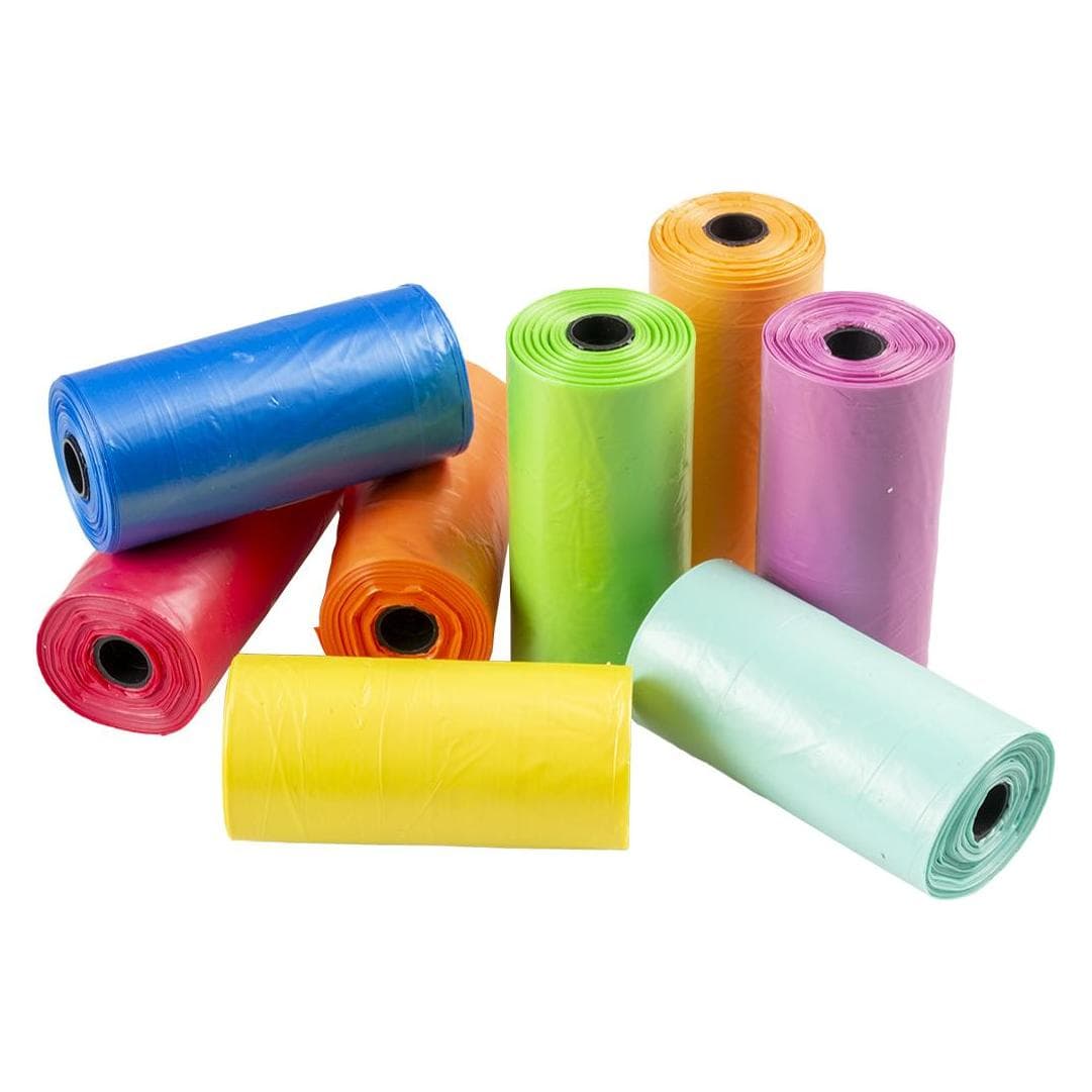 4x Duvoplus + poepzakje regenboog 12x15st (Hond), Dierhygiëne
