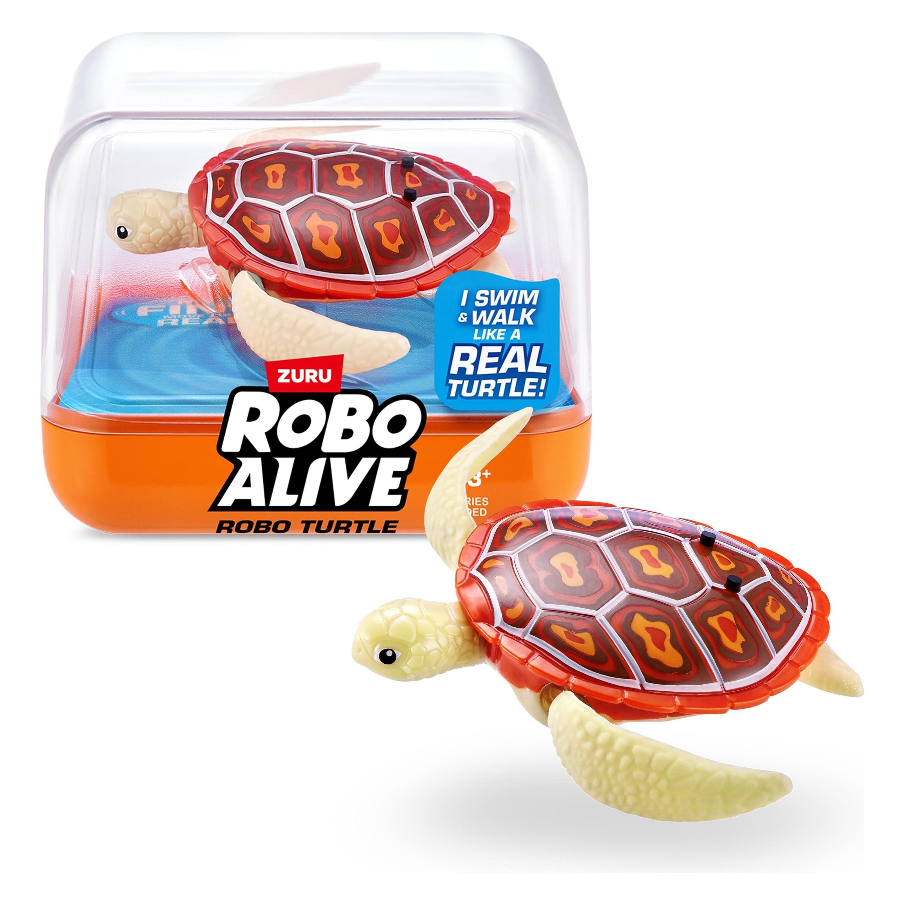 Zuru Robo Alive - Robo Turtle - braun, Robotik Kit, Braun
