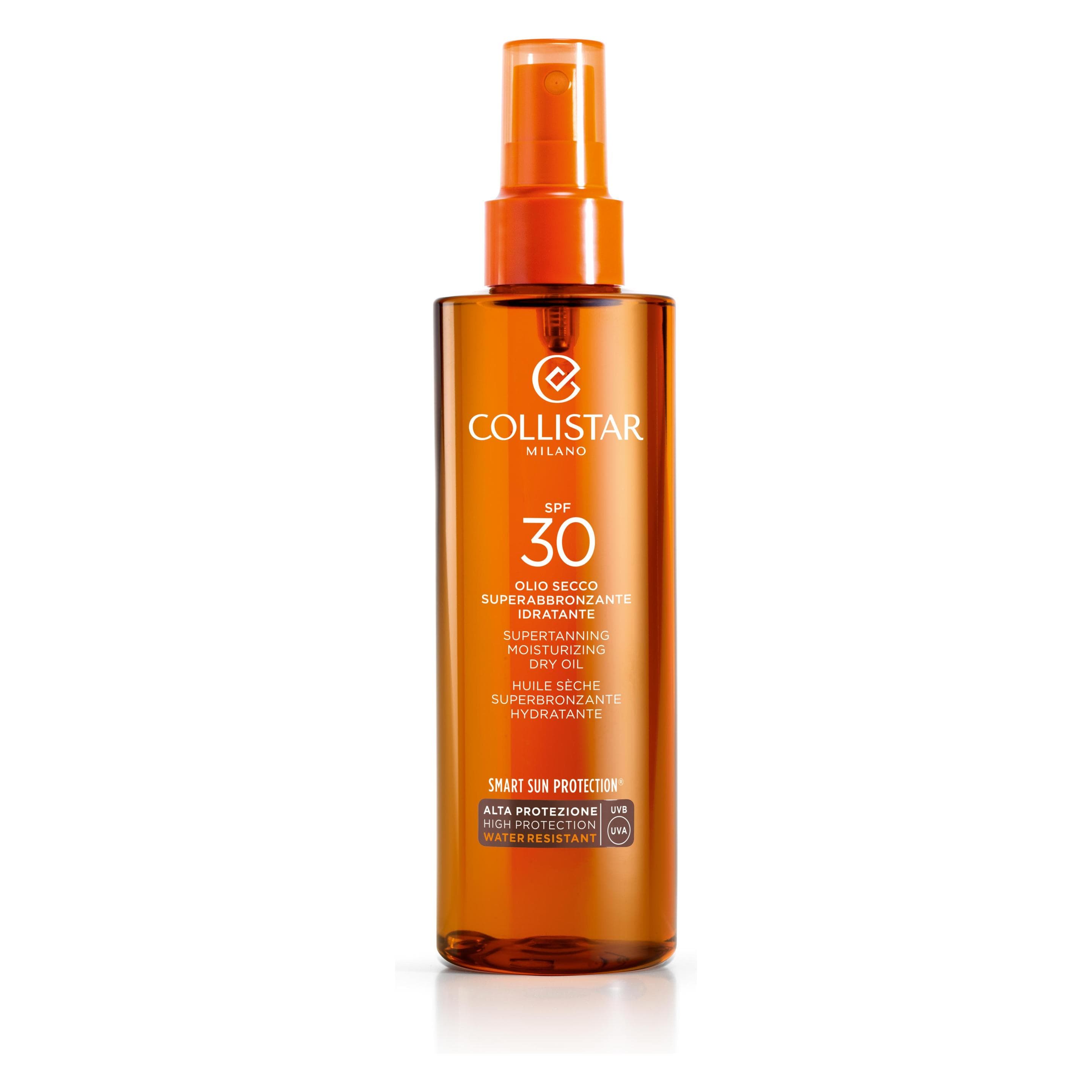 Collistar, Zonnecrème, Supert Moisturizer Droge Olie Zonbeschermingsfactor 30 (SPF 30, 200 ml)