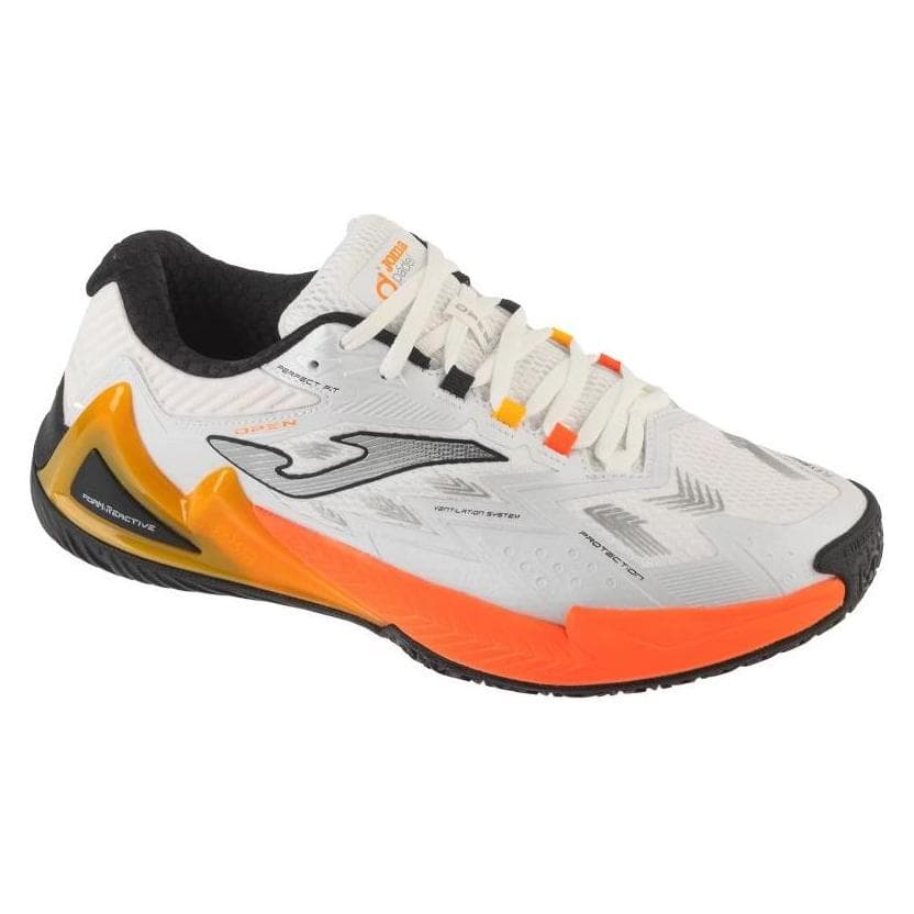 Joma, Mannen, Indoor schoenen, Offene Herren 2501 Weiss (40), Wit