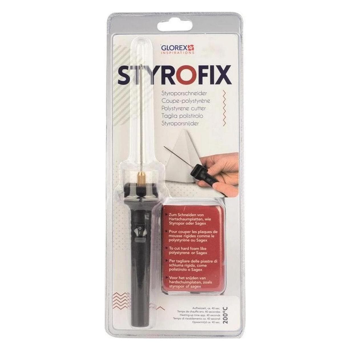 Glorex StyroFix met transformator 12V Piepschuimsnijder 230V
