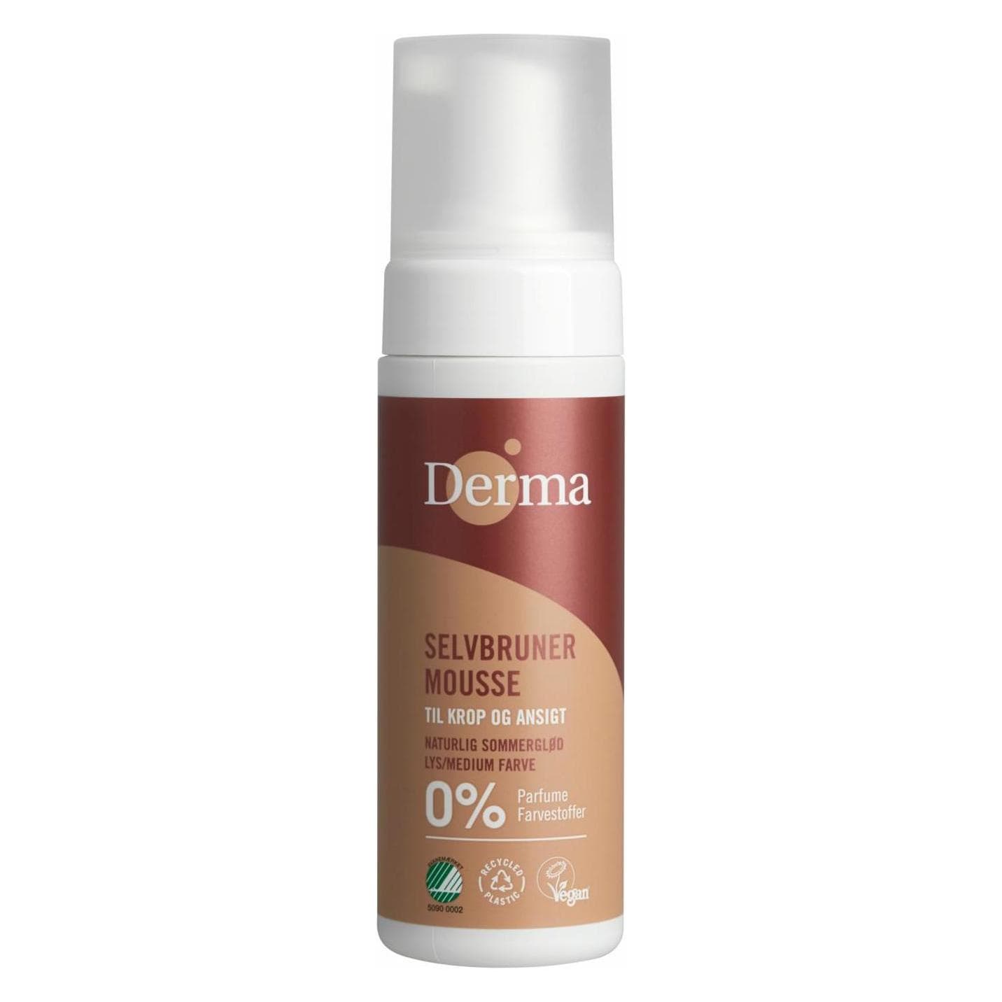Derma, Zelfbruiner, Zelfbruinende mousse 150 ml (150 ml)