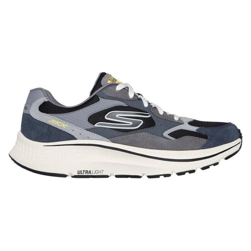 Skechers, Mannen, Hardloopschoenen, GO RUN Consistent 2.0 - Retro Runner V1 - Laufschuhe - Herren (45), Grijs, Zilver