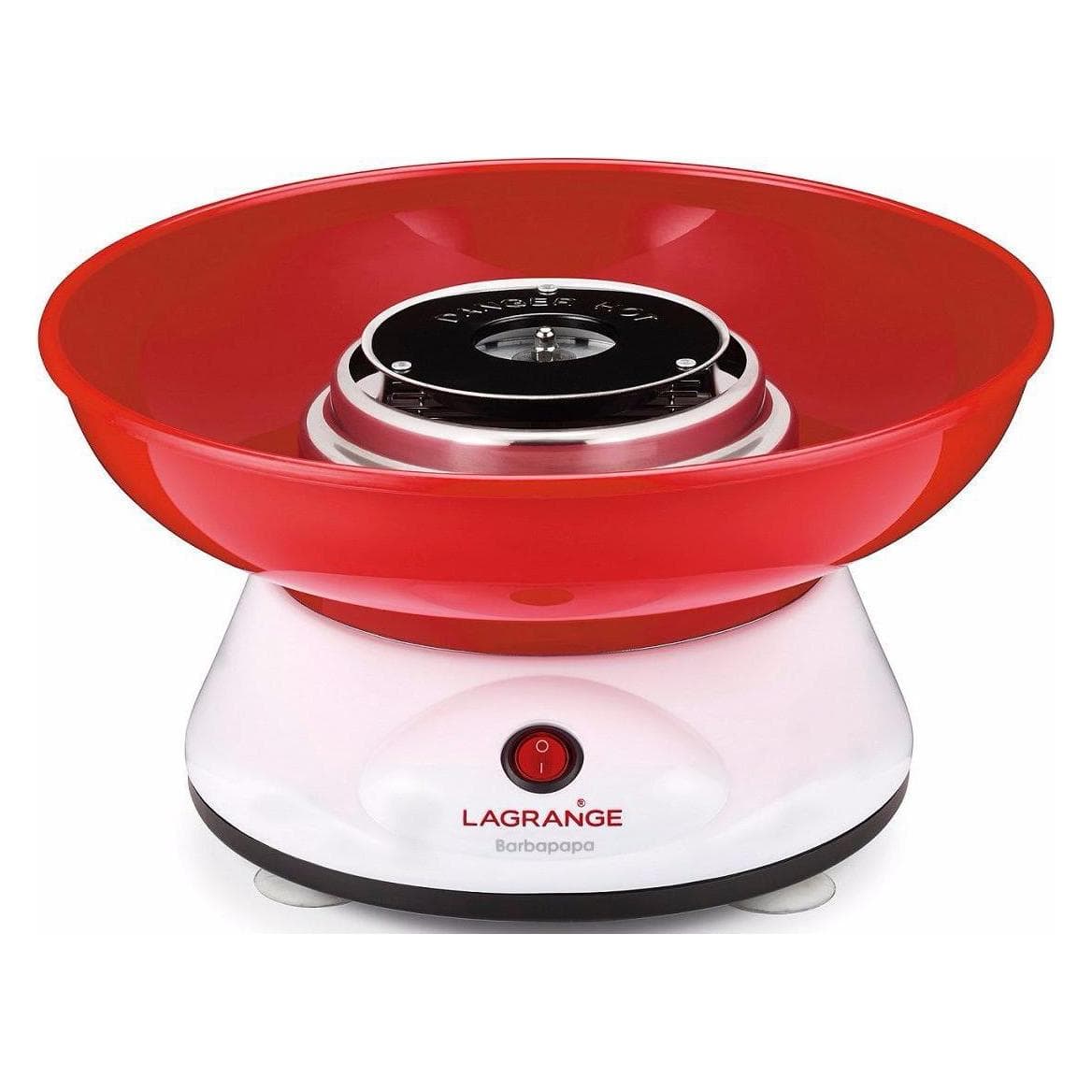 Lagrange Barbapapa machine sugar cotton wool redwhite 400 W, Fun kitchen gadgets, Red, White