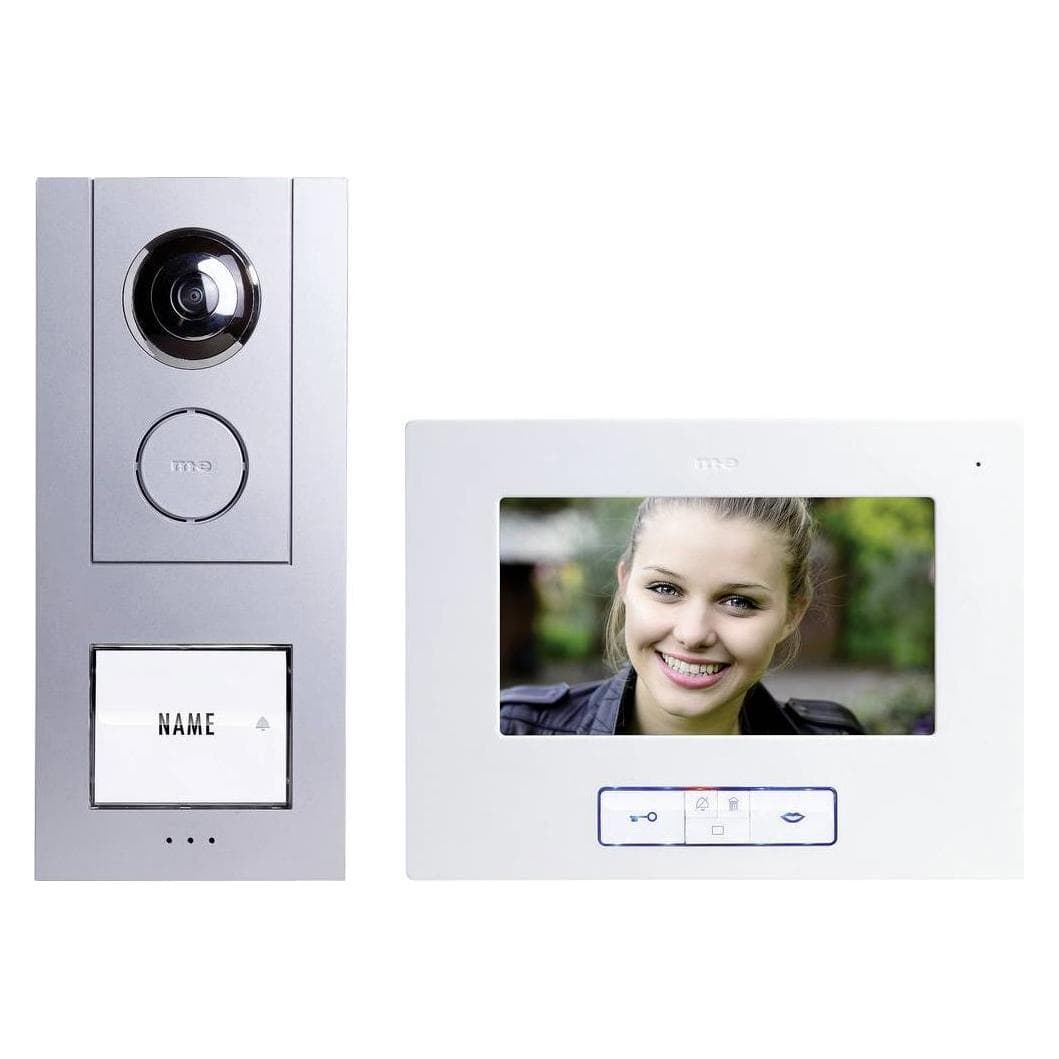 Modern-Electronics, Bel + deurintercom, m e moderne elektronica Video deurintercom bedraad (Bedraad)