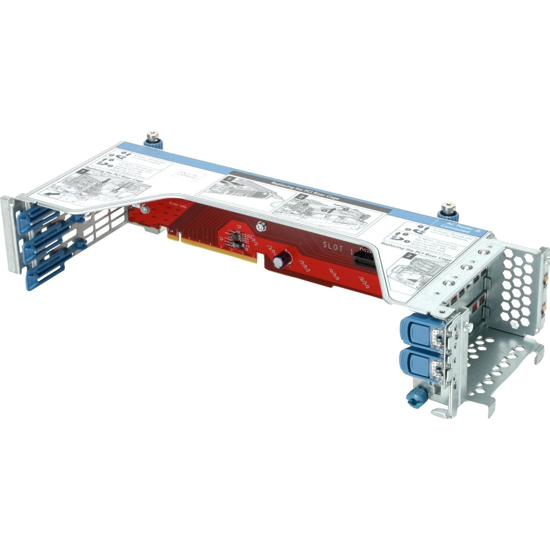 HPE E Tertiaire Riser Kit x16 naar ProLiant DL38X G10, Server accessoires
