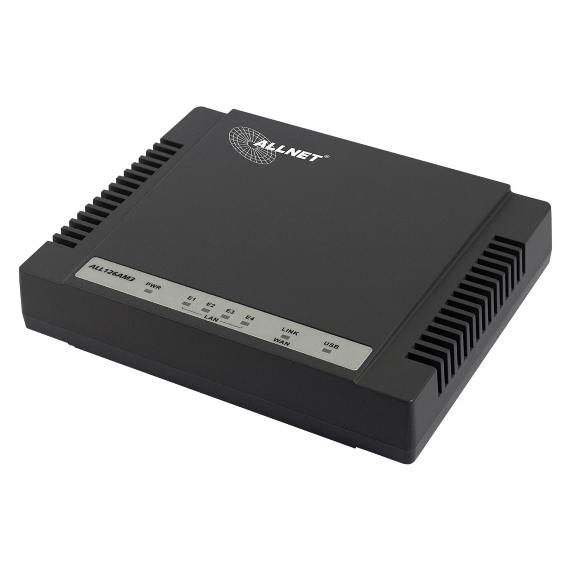 Allnet ALL126AM3 VDSL2 Hoofdmodem, Router, Grijs
