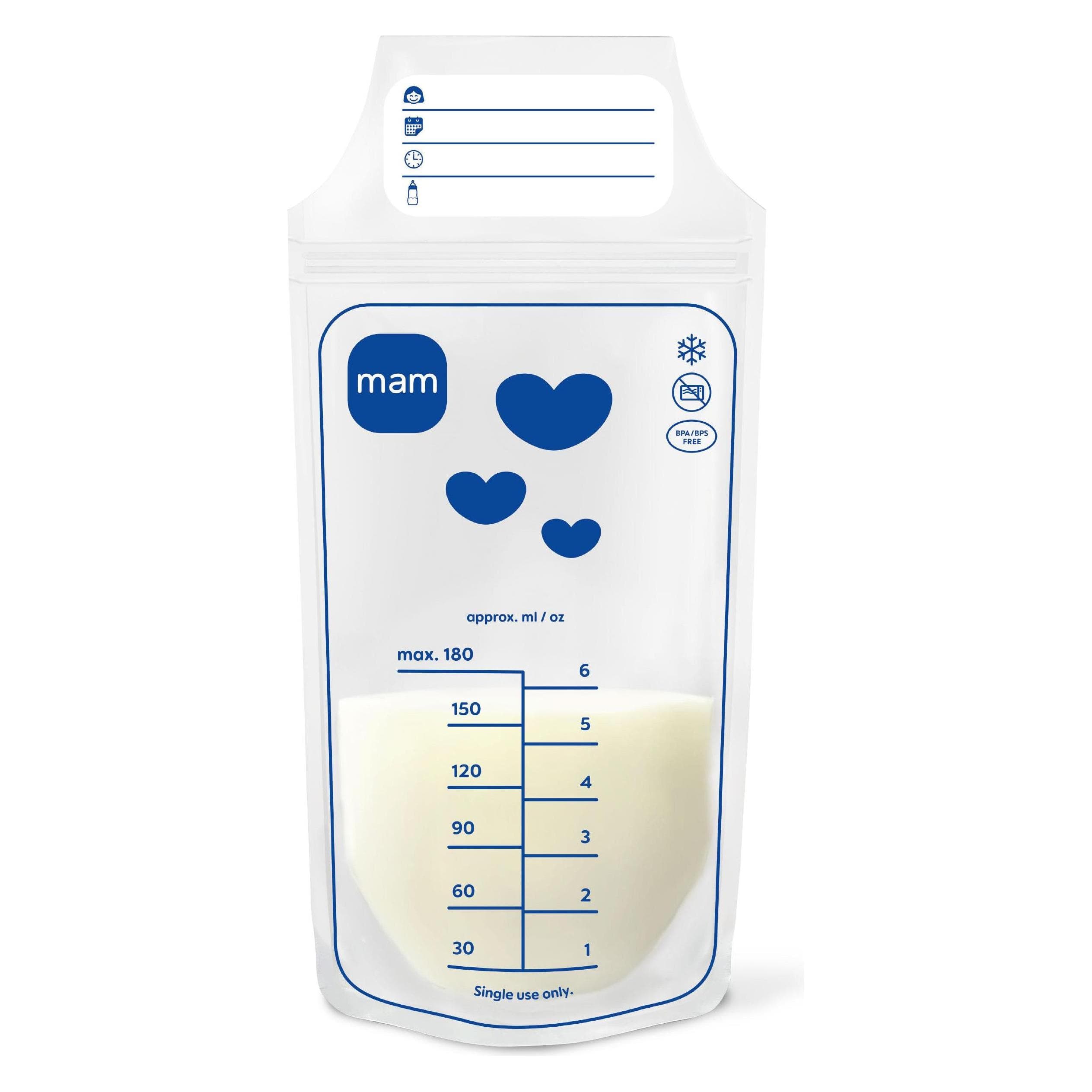 MAM, Potje voor babyvoeding, Zakje voor moedermelk