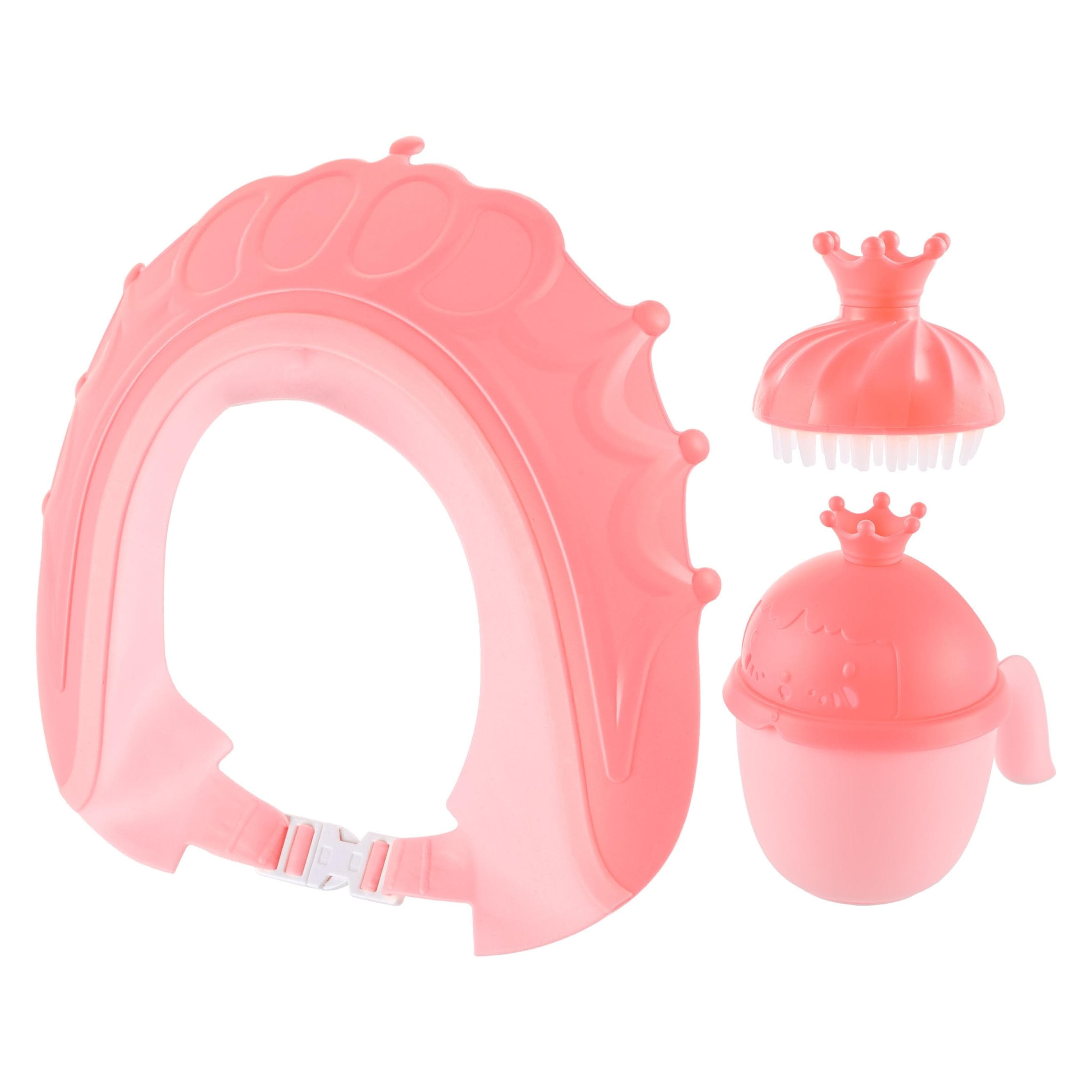 Relaxdays, Baby bodycare, 3-piece hair rinse cup set