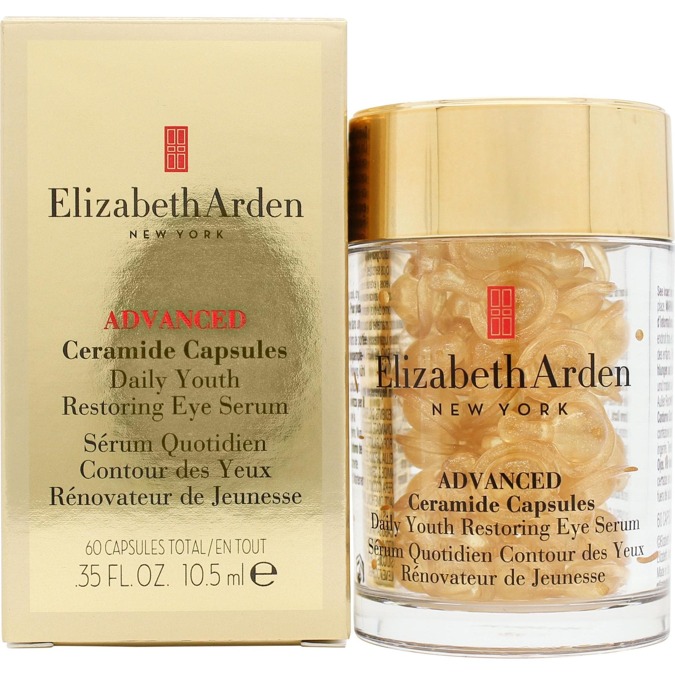 Elizabeth Arden, Oogzorg, Lip & Eye Care Advanced Ceramide Capsules 60 Capsules (Oogverzorgingsserum, 10.50 ml)