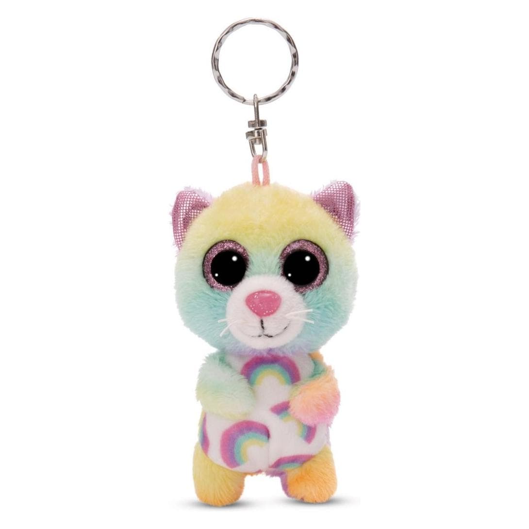 NICI, Unisex, Sleutelhanger, Sleutelhanger GLUBSCHIS K, Roze, Veelkleurig