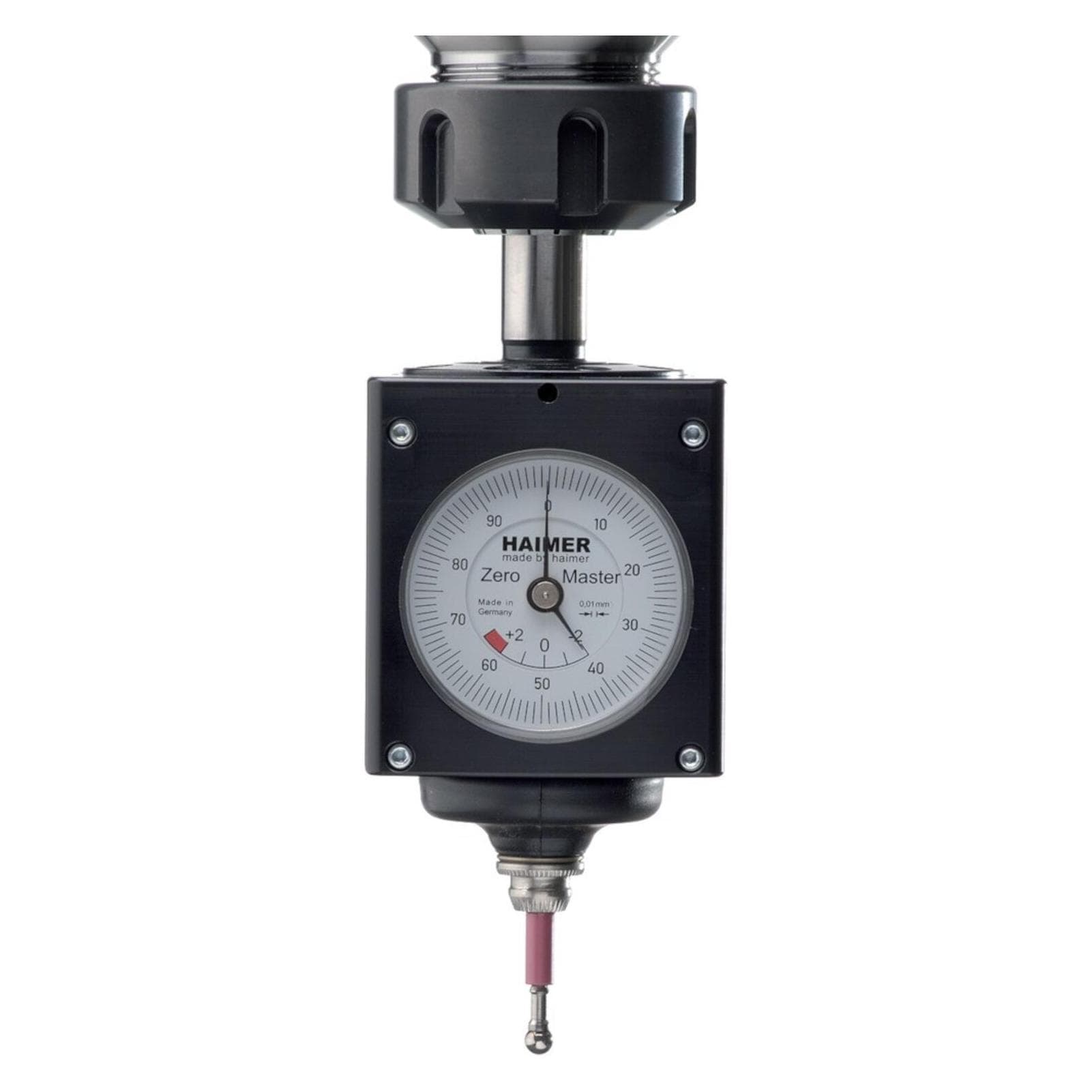 Haimer, Meetklok + micrometer, Zero Master analoge as 10mm