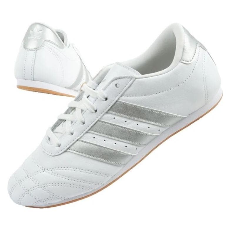 Adidas, Women, Sneakers, Women's sports shoes Taekwondo laces, Black, White, Silver, (38.5)
