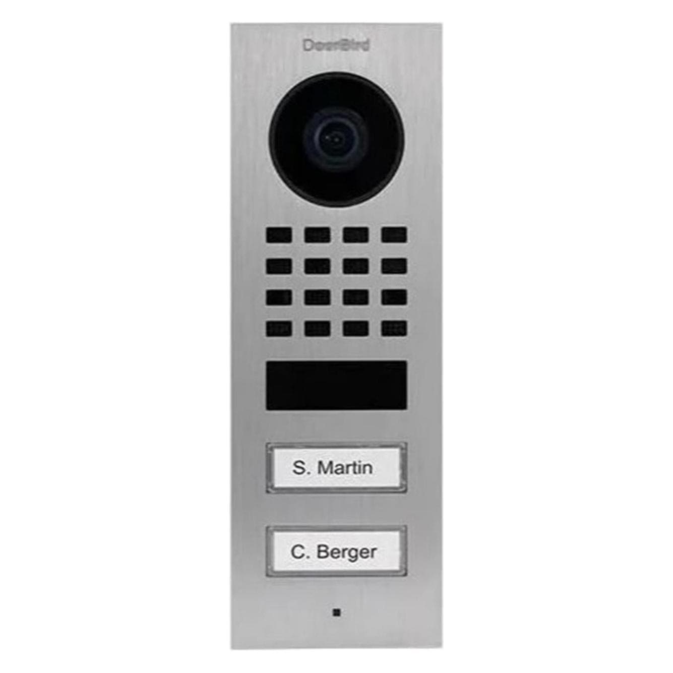 Doorbird, Bel + deurintercom, D1102V (Bedraad, Ethernet, WiFi)