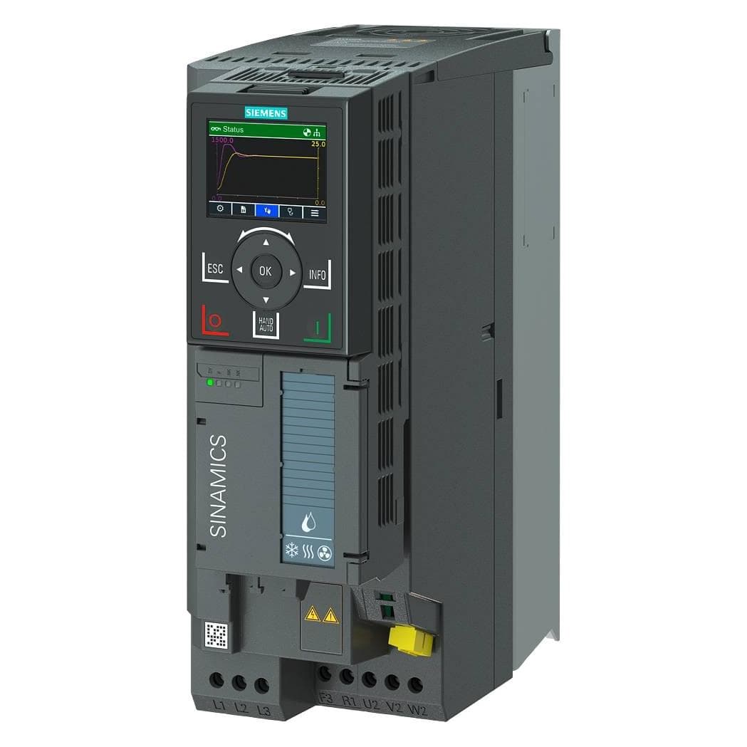 Siemens, Frequentieomvormer, SINAMICS G120X Nominaal vermogen: 4kW bij 110%.