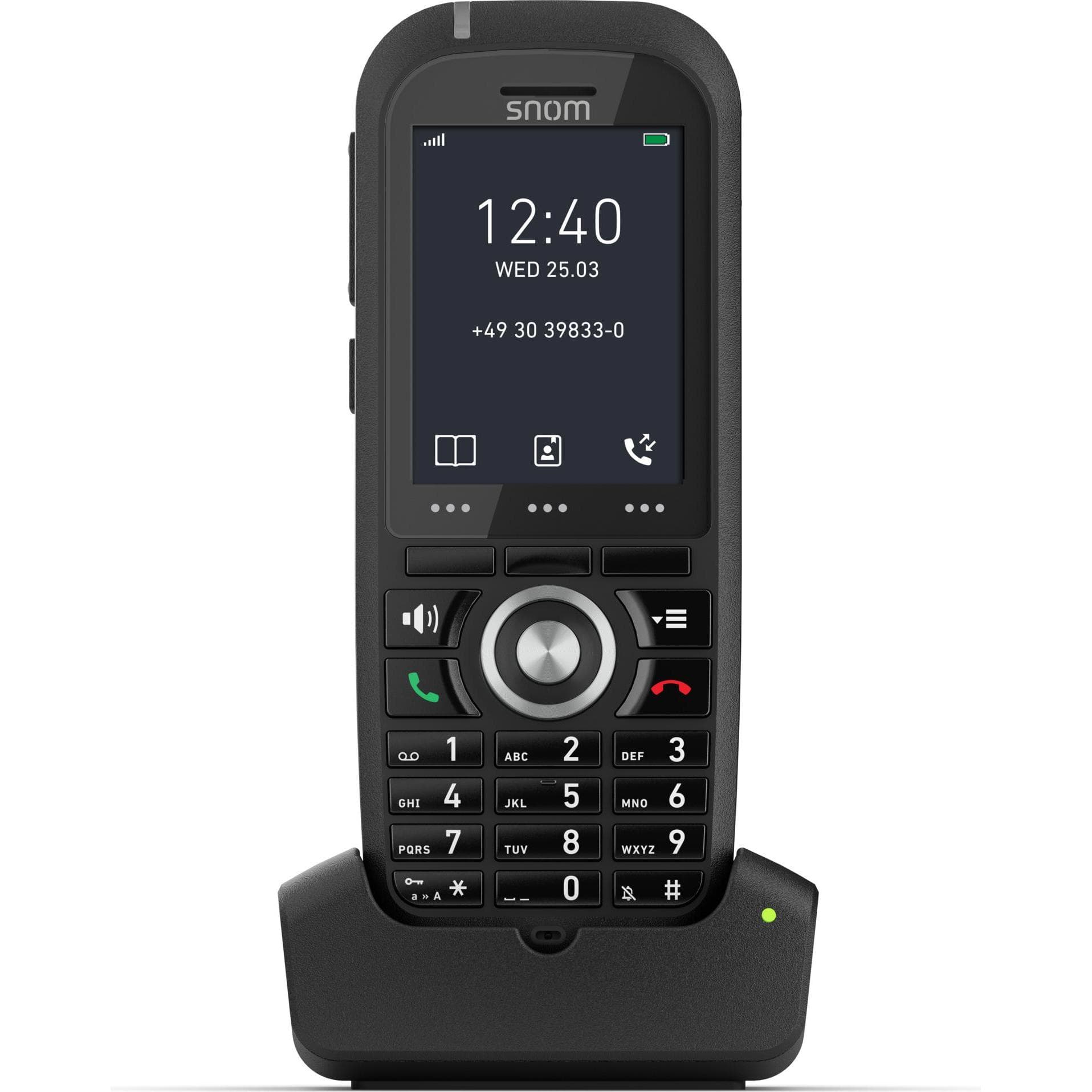 Snom M70, Telefon, Schwarz