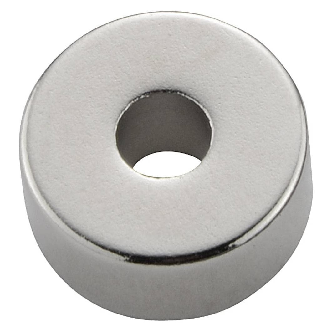 Tru Components TC-12260100 Permanente magneetring (Ø x H) 13 mm x 6 mm Randen, Elektronica benodigdheden + Behuizing