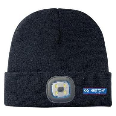 King, Pet, Wintermütze mit Logo und LED-Taschenlampe (1,7 W, 170 lm)