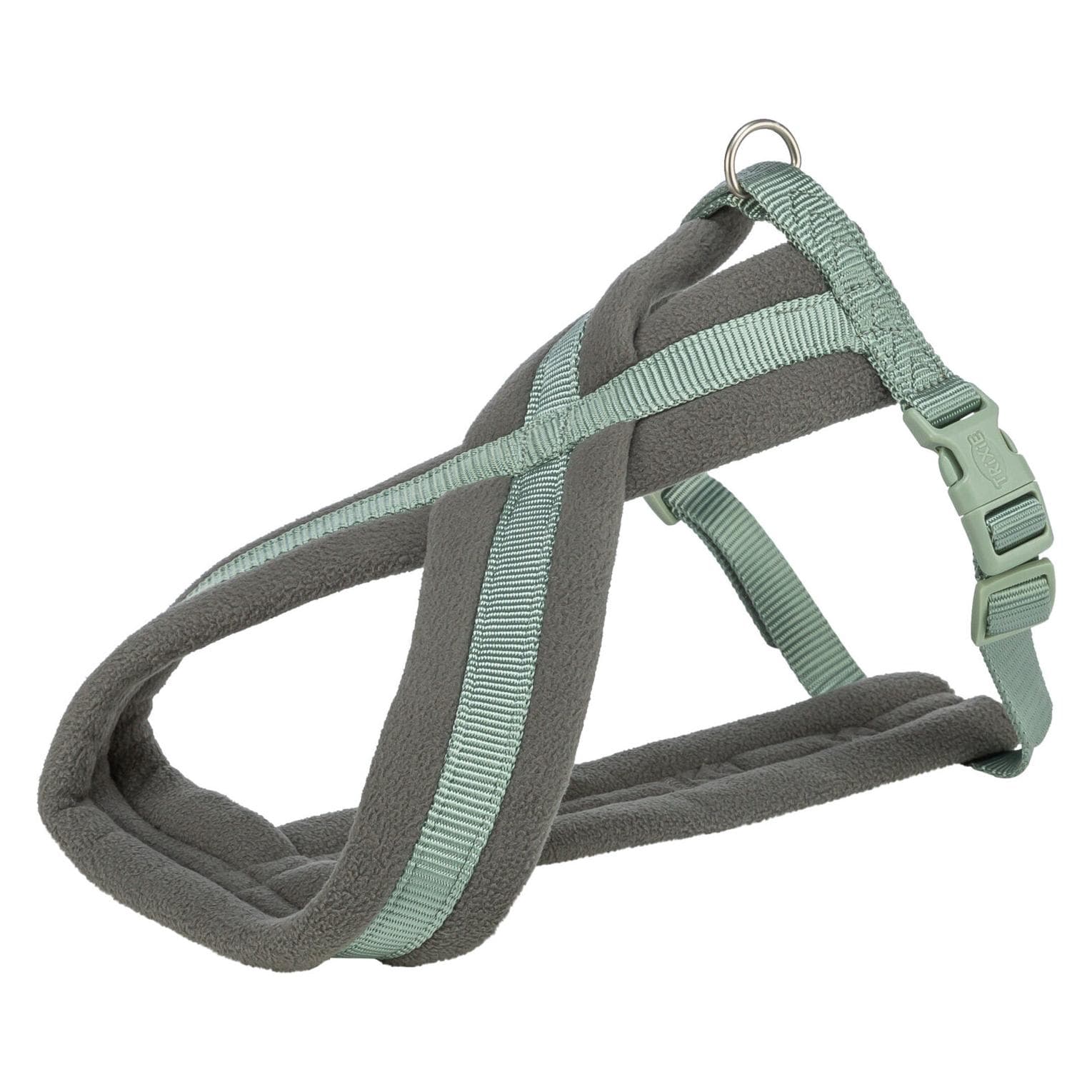 Trixie Hondentuig Premium Touring Salie - 35-65X2 Cm (S, Hond, Loop), Kraag + Leiband