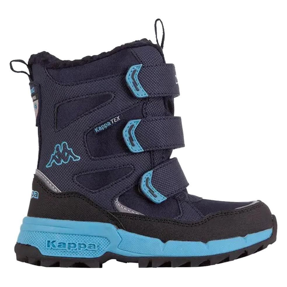 Kappa, Jongens, Sneakers, Kinderschoenen Vipos Tex marineblauw 260902K 6766, Blauw, (31)