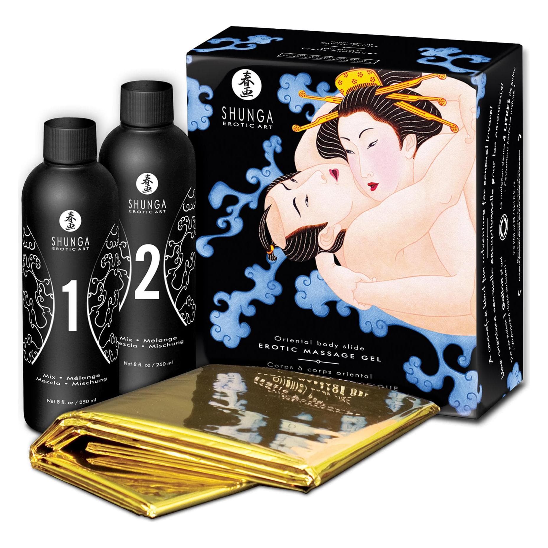 Shunga, Schoonheidsgeschenkset, Oosterse lichaamsglijbaan (Lichaamsverzorgingsset)