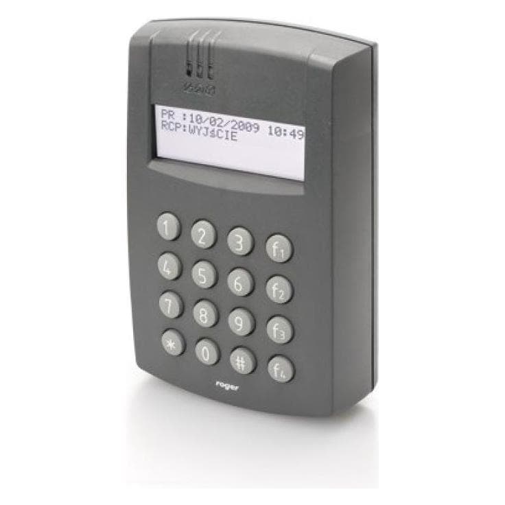 Toegangscontrole, Roger Pr602lcd-Dt-O Toegangscontrole (Elektronische cijfercombinatie, Sleutelkaart)