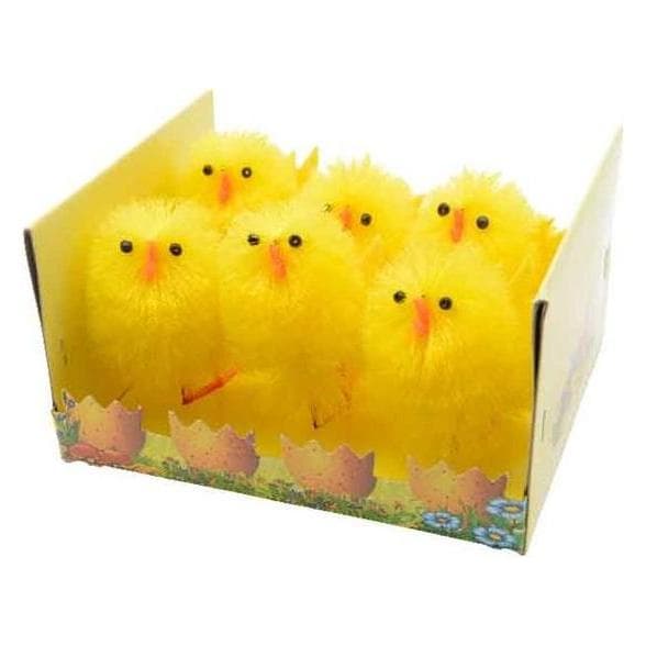 Kaemingk, Paasdecoraties, Osthuhn Chenille (6 Stück) (6x)