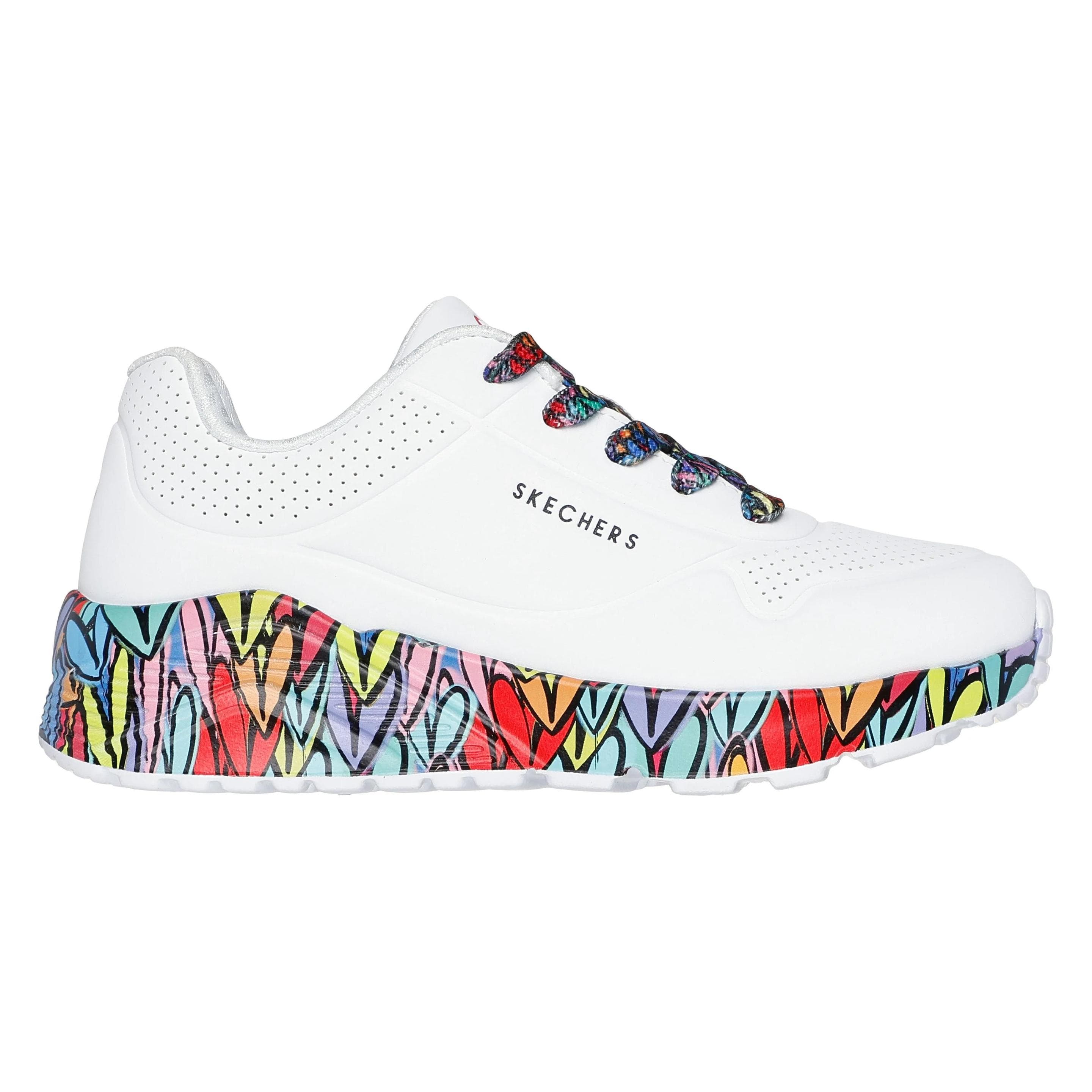 Skechers, Vrouwen, Sneakers, Uno Lite-Subtle Love, Veelkleurig, (35)