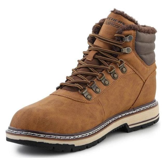Skechers, Mannen, Sneakers, Corado - Tarwe uit Memphis, Bruin, (42.5)