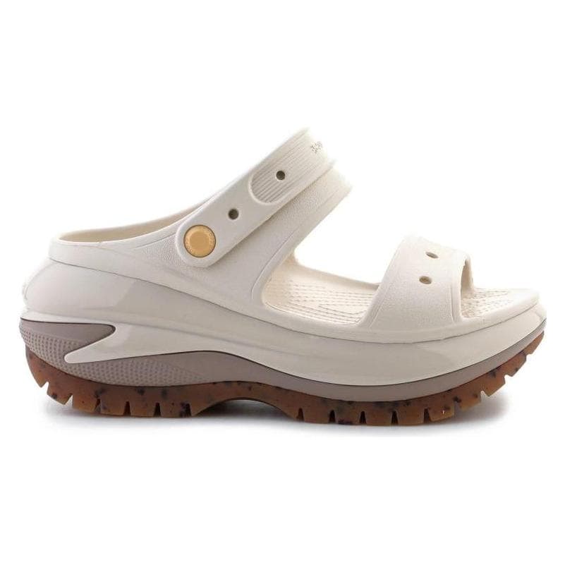 Crocs, Vrouwen, Pantoffels, Klassieke Mega Crush klomp, Beige, (39)