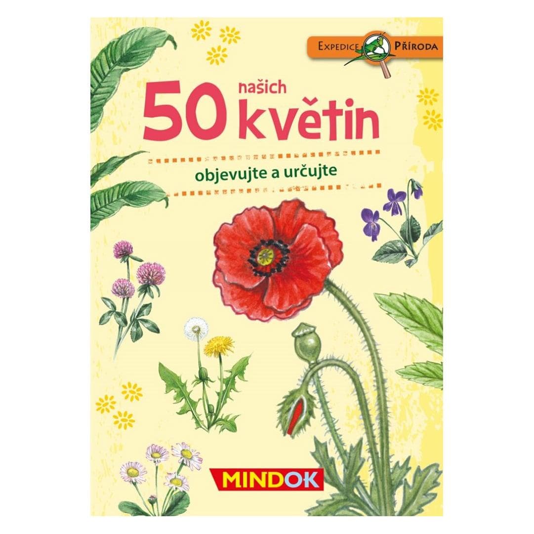 Mindok Expeditie Natuur: 50 van onze bloemen