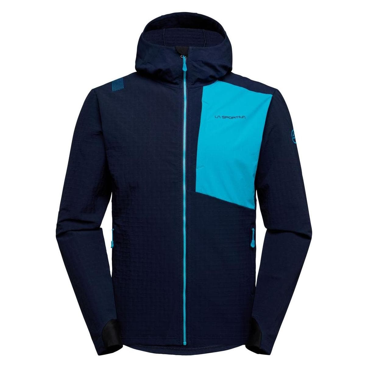 La Sportiva, Mannen, Outdoor jassen, Afdaler Storm Jkt M (XL), Groen, Blauw, XL