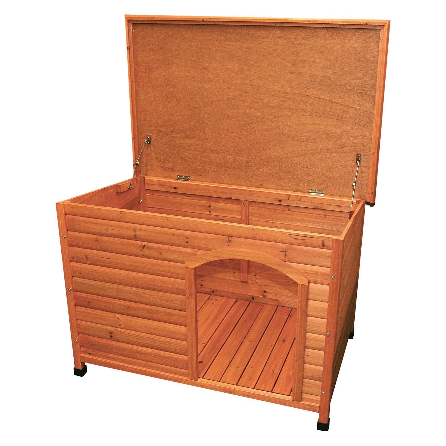 Trixie Hondenkennel met plat dak Natura (Hondenhok), Hondenkennel