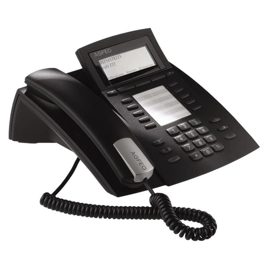 Agfeo ST 42 IP zwart, Telefoon, Zwart