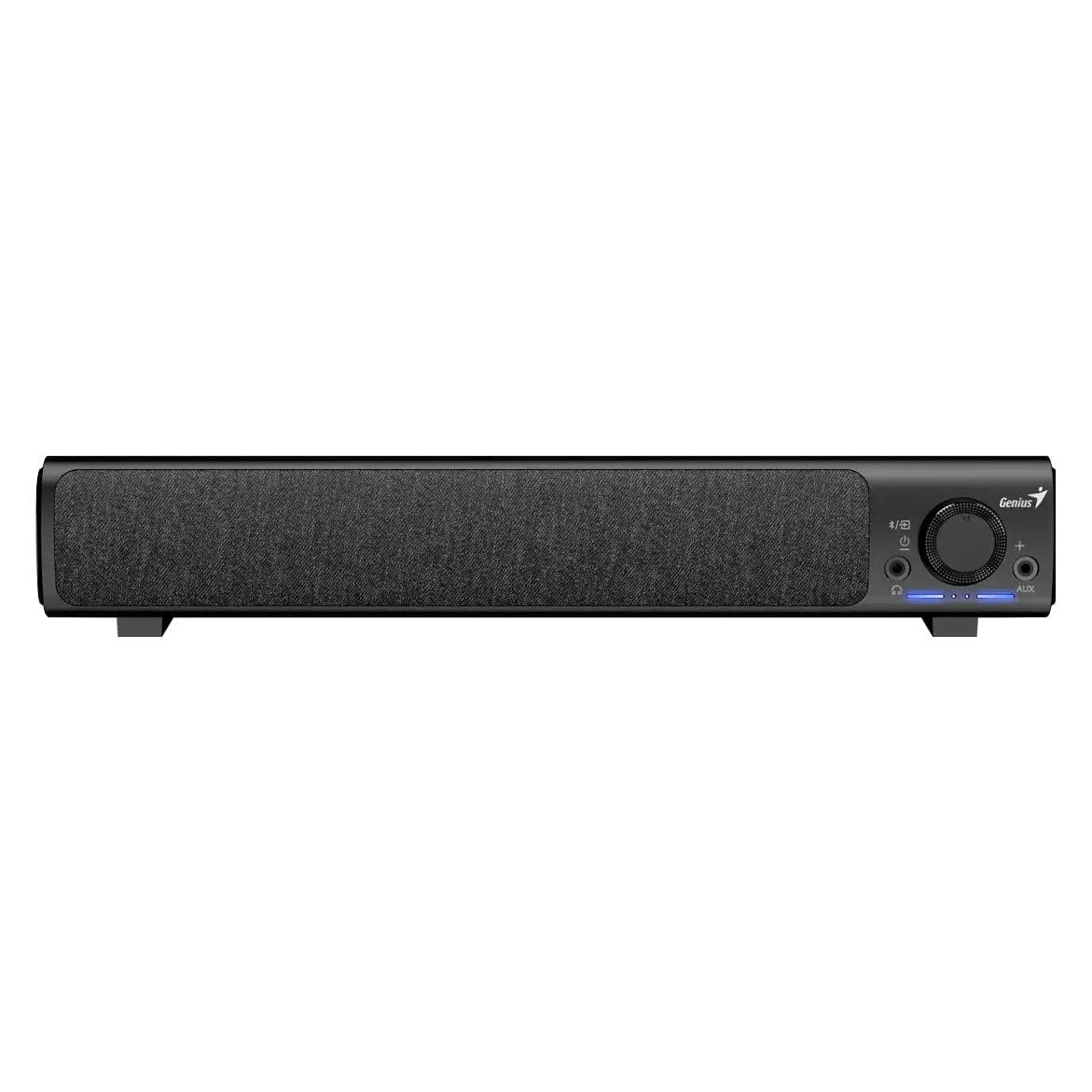 Genius Wireless Soundbar 220BT (10 W, 2.0 Kanaal), Soundbar, Zwart