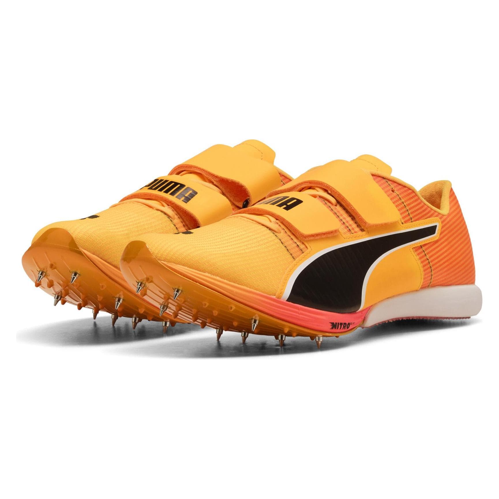 Puma, Unisex, Running shoes, evoSPEED Triple Jump Nitro Elite (42), Orange, Pink