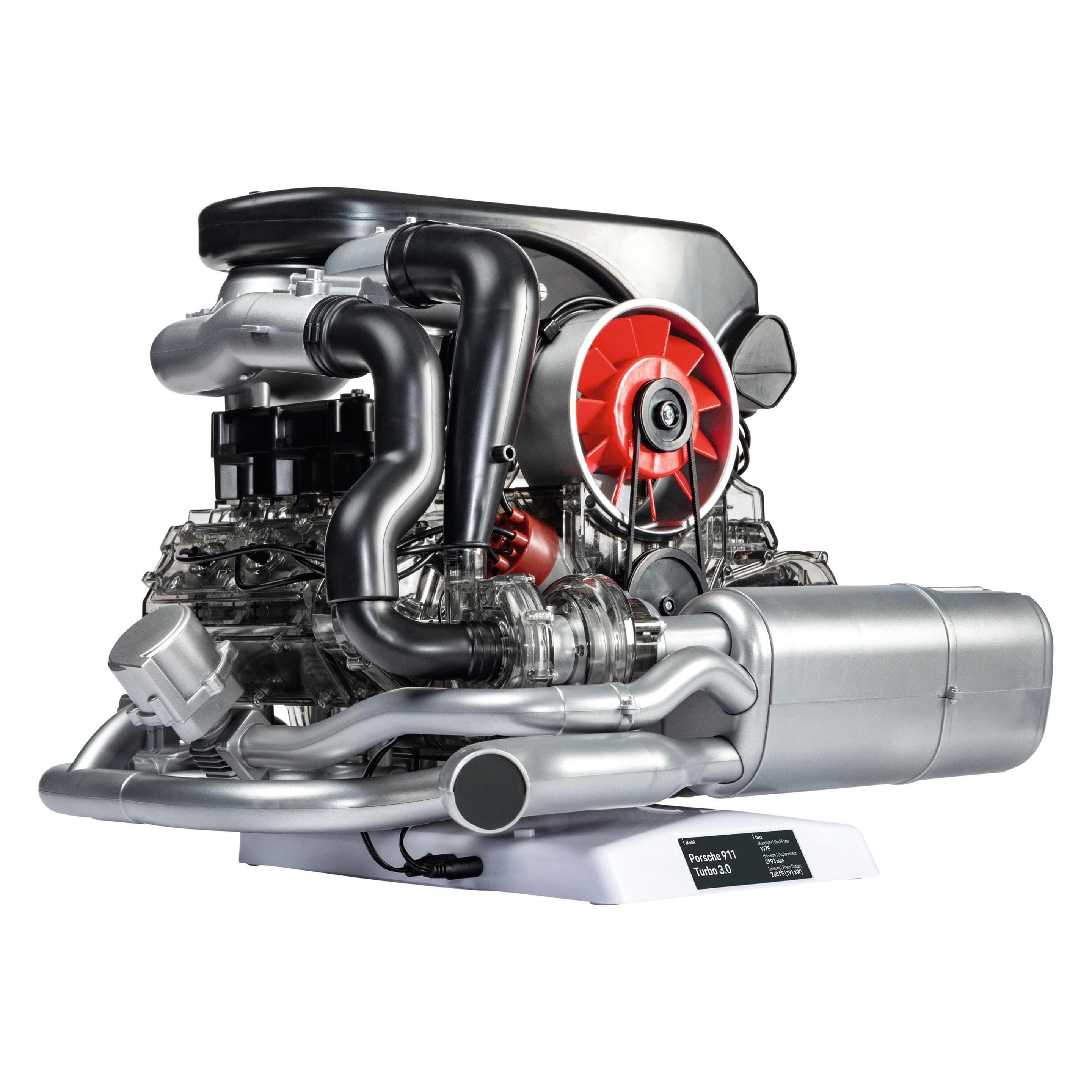 Franzis Porsche 911 Turbo motor kit