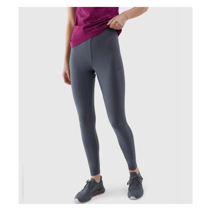 4F, Vrouwen, Sportbroekjes, Gaiters (S), Zilver, Grijs